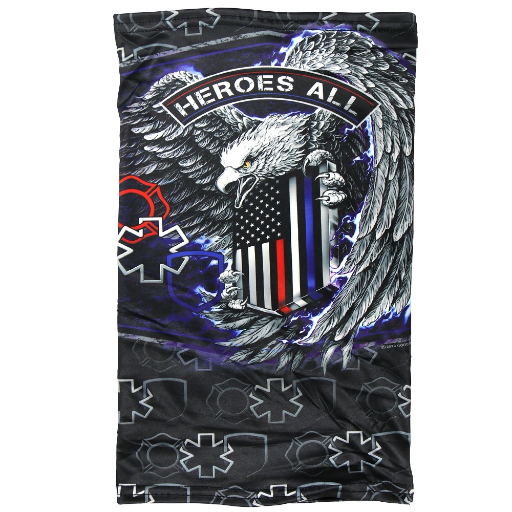 Thin Line Eagle Neck Gaiter Mask. - 2
