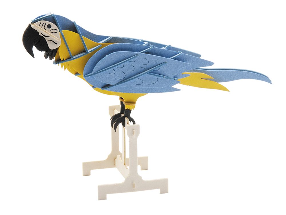 3D-papirmodel, Papegøje