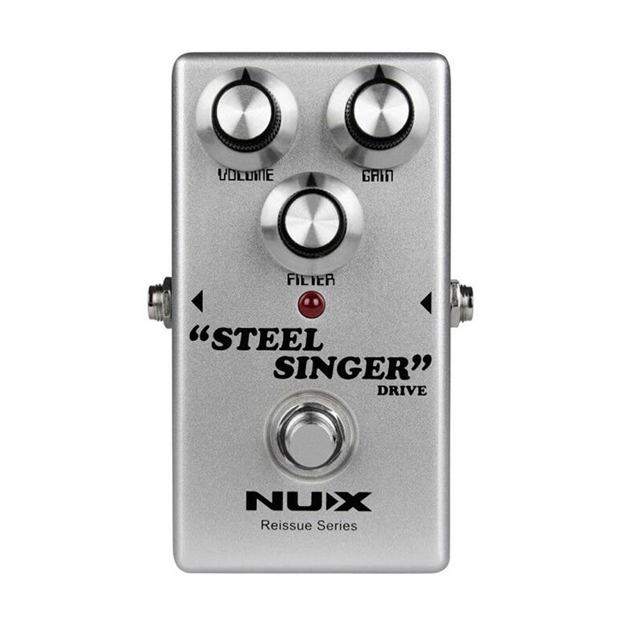 NUX Reissue Series Steel Singer Drive dynamic tube preamp overdrive analog effect pedal - 2