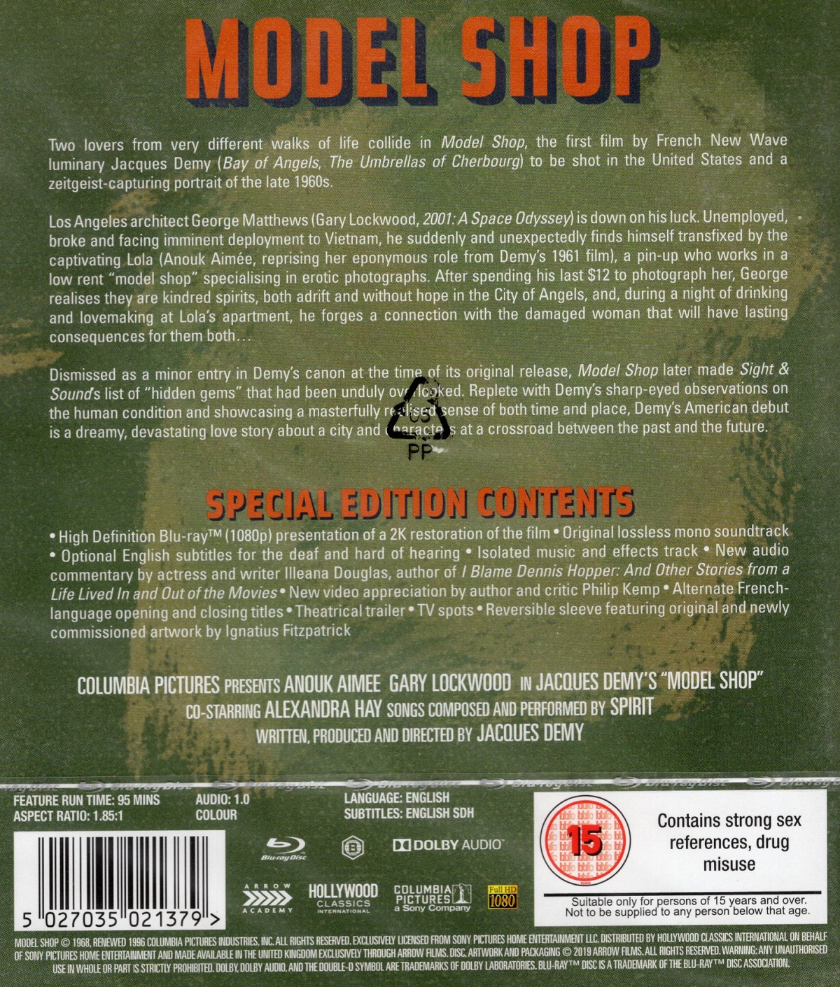 Model Shop (ej svensk text) (Blu-ray) - 2