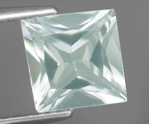1.18 ct luxurious natural top quality aquamarine gemstone - 2