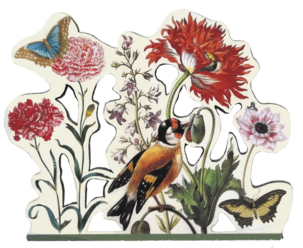 Magnet MDF, Maria Sibylla Merian, Blommor