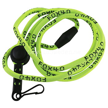 Breakaway Lanyard Logo Neon Yellow FOX 40 - F53