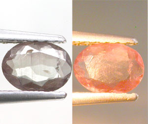 0.41 ct Piedra preciosa de alejandrita rusa genuina muy rara