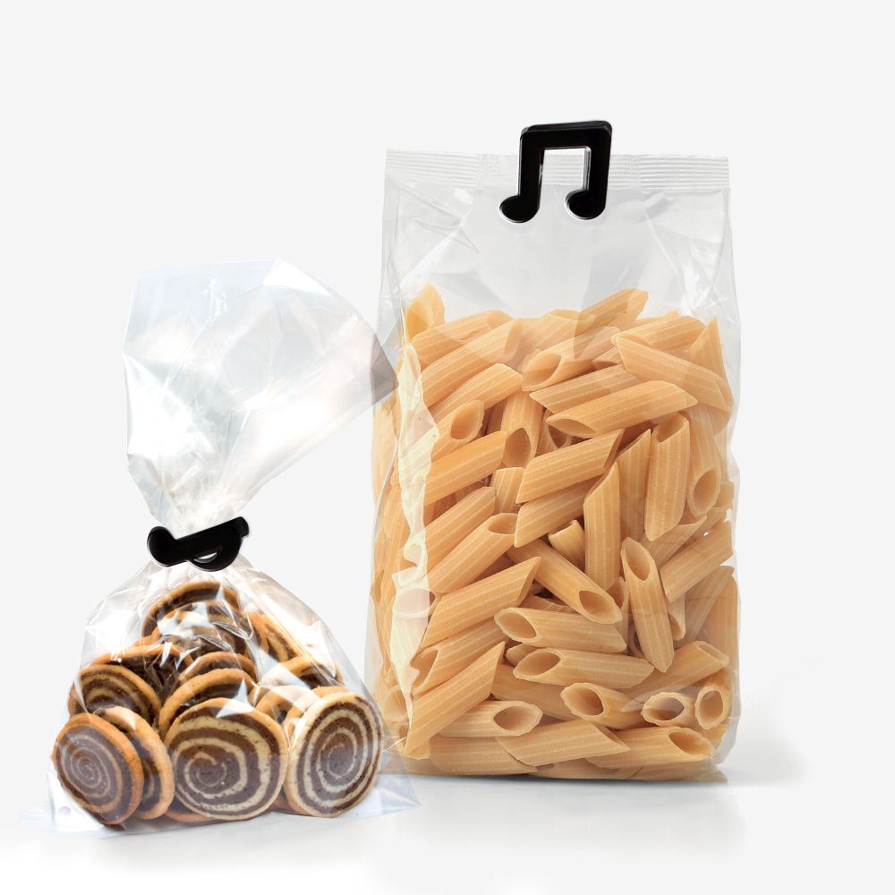 Bag Clips/Påsklämmor, Musical Notes, 6 st - 2