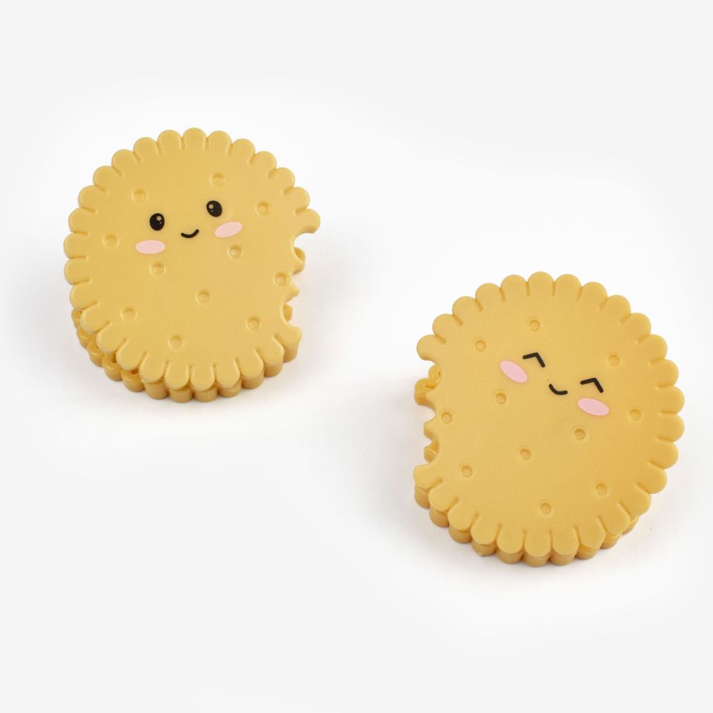 Bag Clips/Påsklämmor, Cookie, 4 st - 3