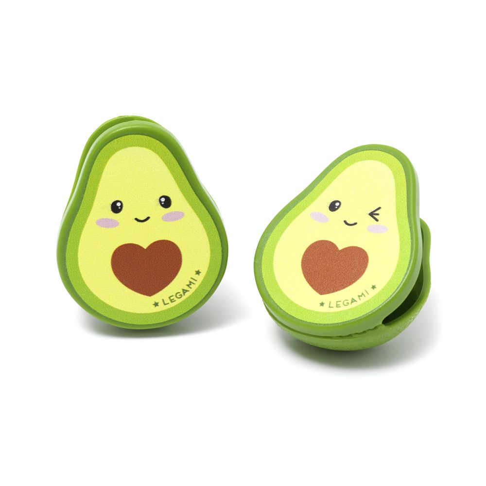 Bag Clips/Påsklämmor, Avocado, 4 st - 3