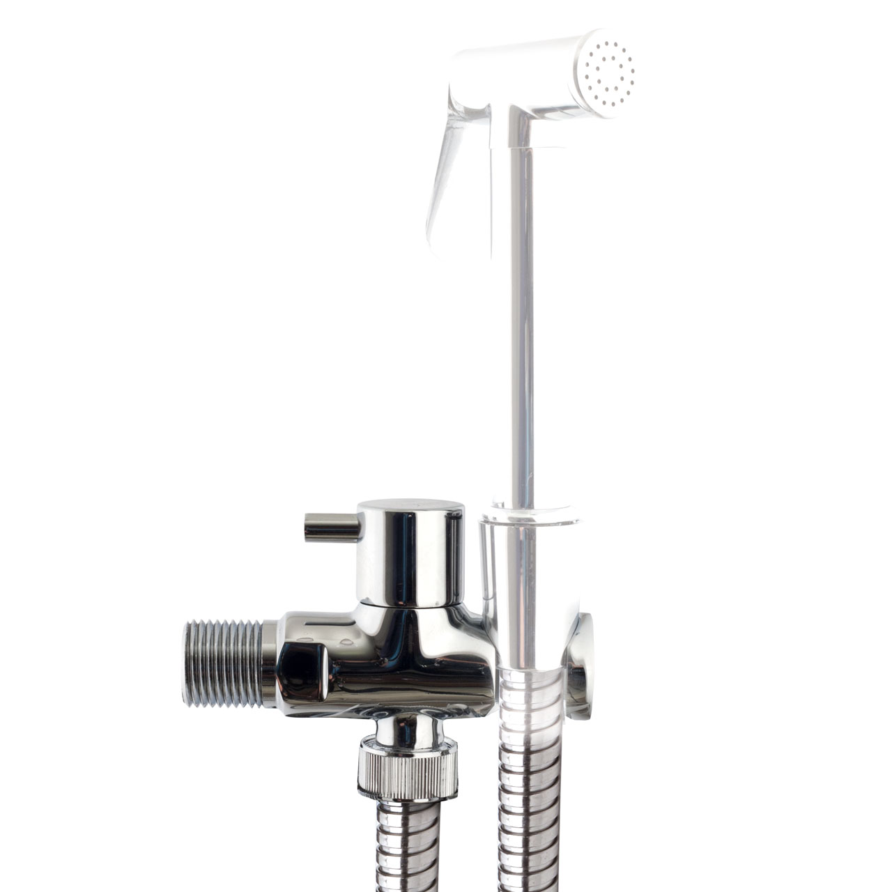 Bidet valve - chrome