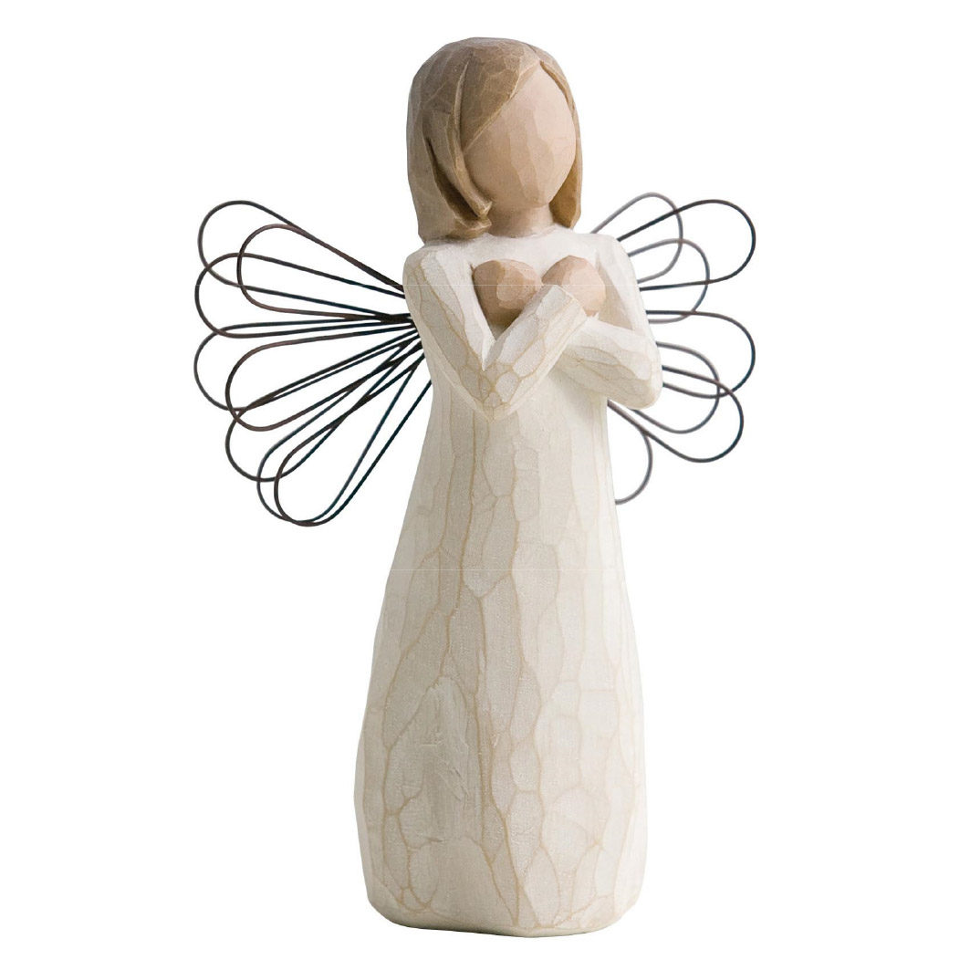 Sign for love 13 cm - Willow Tree Angel