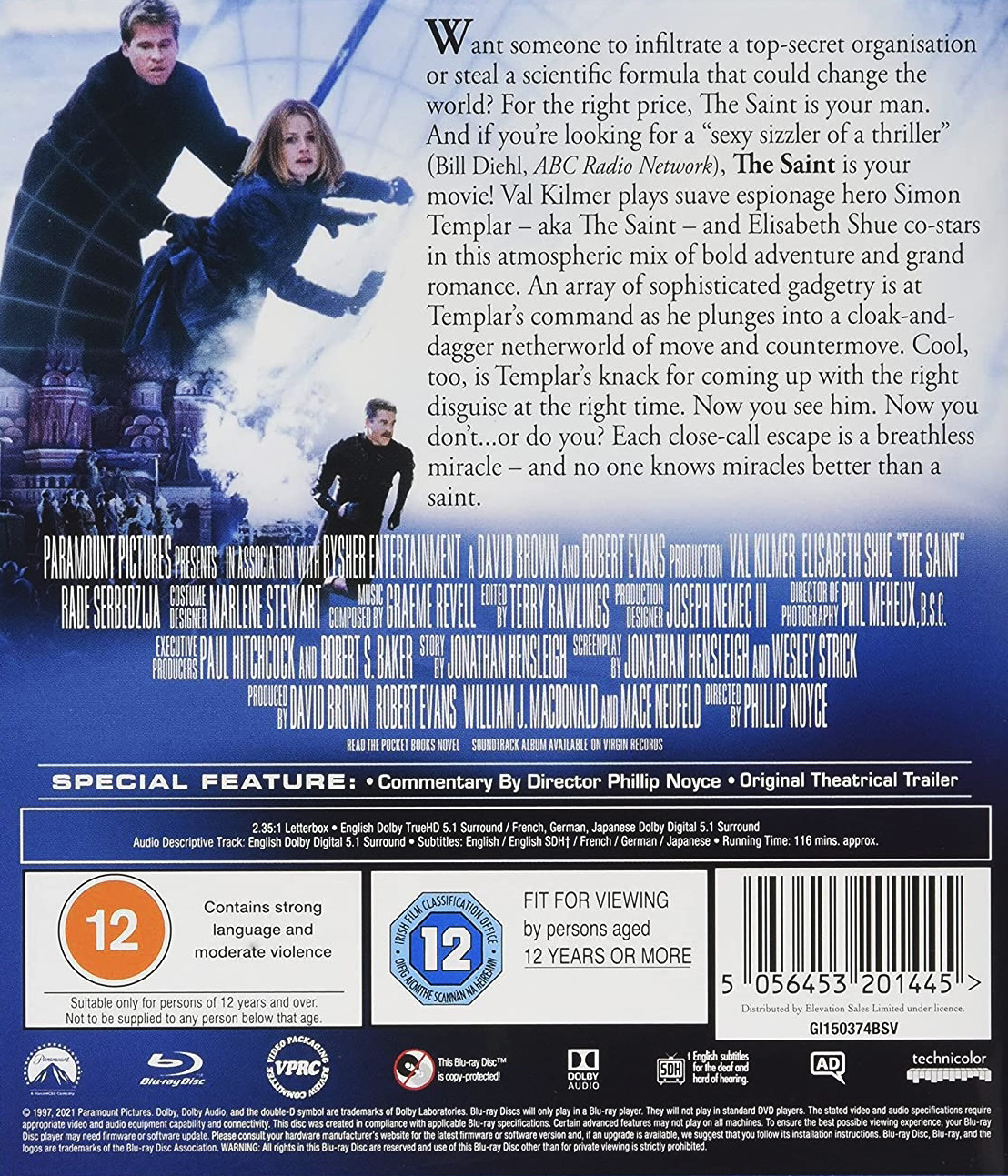 The Saint (ej svensk text) (Blu-ray) - 2