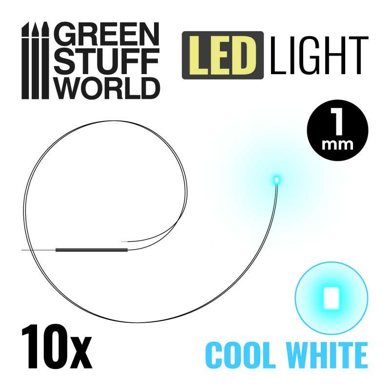 Green Stuff World: Cool White LED Lights - 1mm