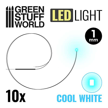 Green Stuff World: Cool White LED Lights - 1mm