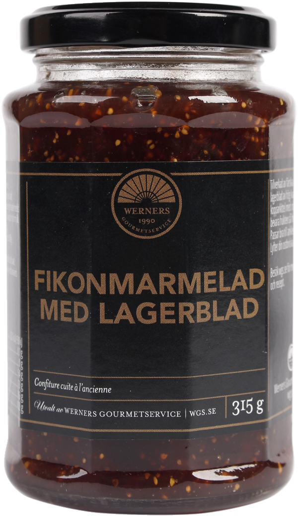 FIKON OCH LAGERBLAD STOR MARMELAD
