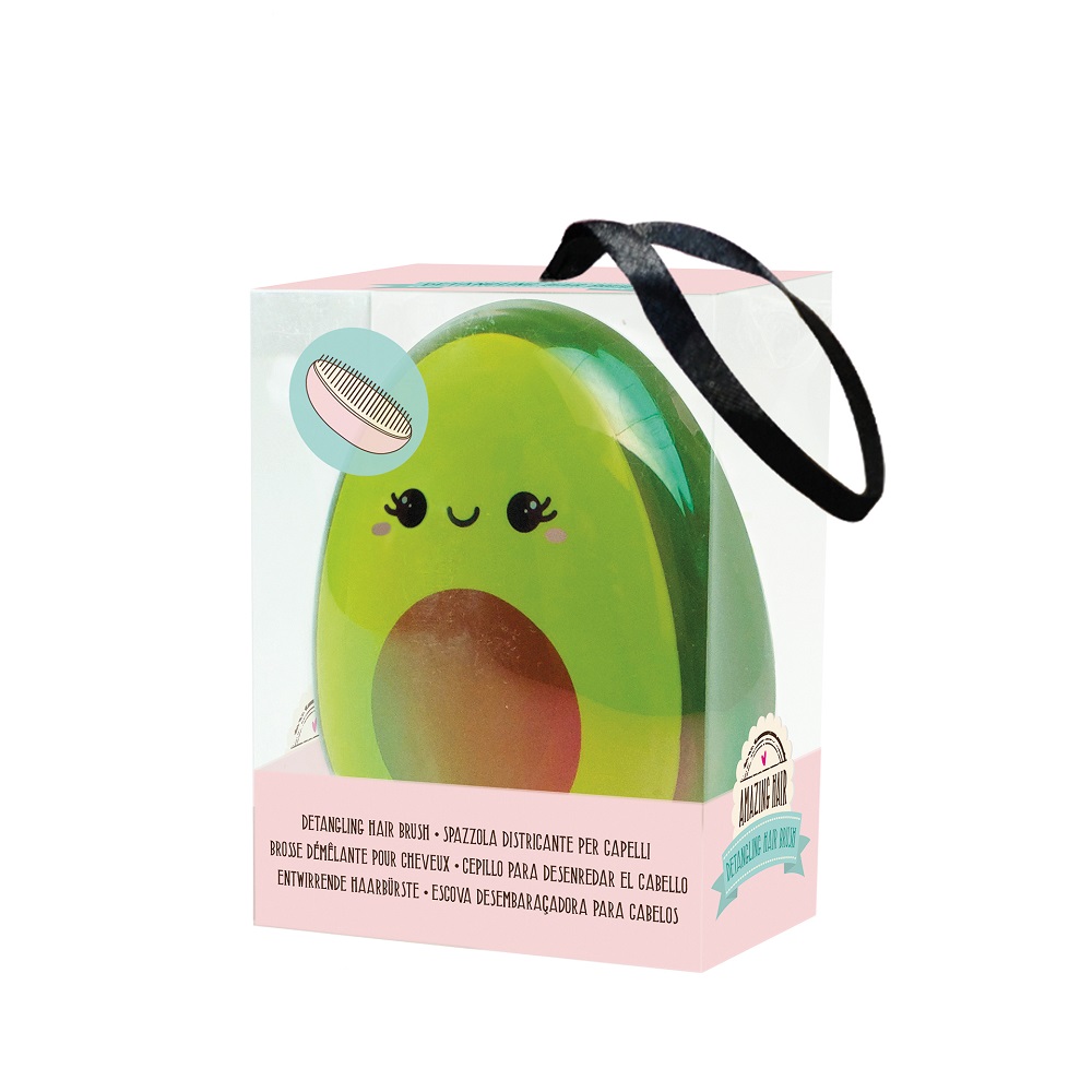 Amazing Hair, detangling hairbrush, Avocado - 3