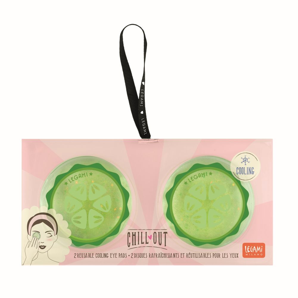 Cooling eyepads, Cucumber