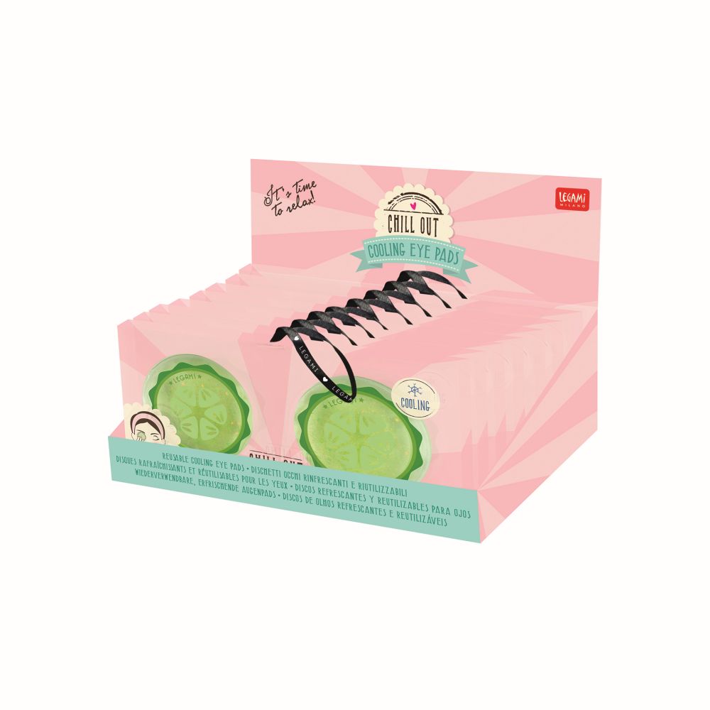 Cooling eyepads, Cucumber - 2