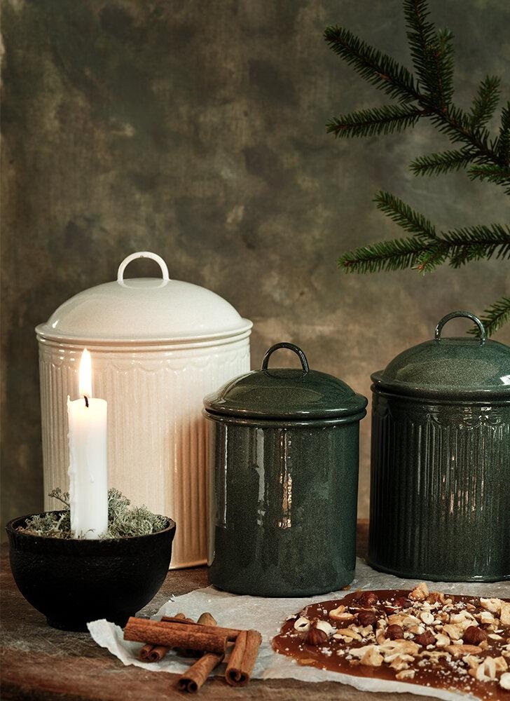 Candlestick Bowl Cast Iron Black - 2