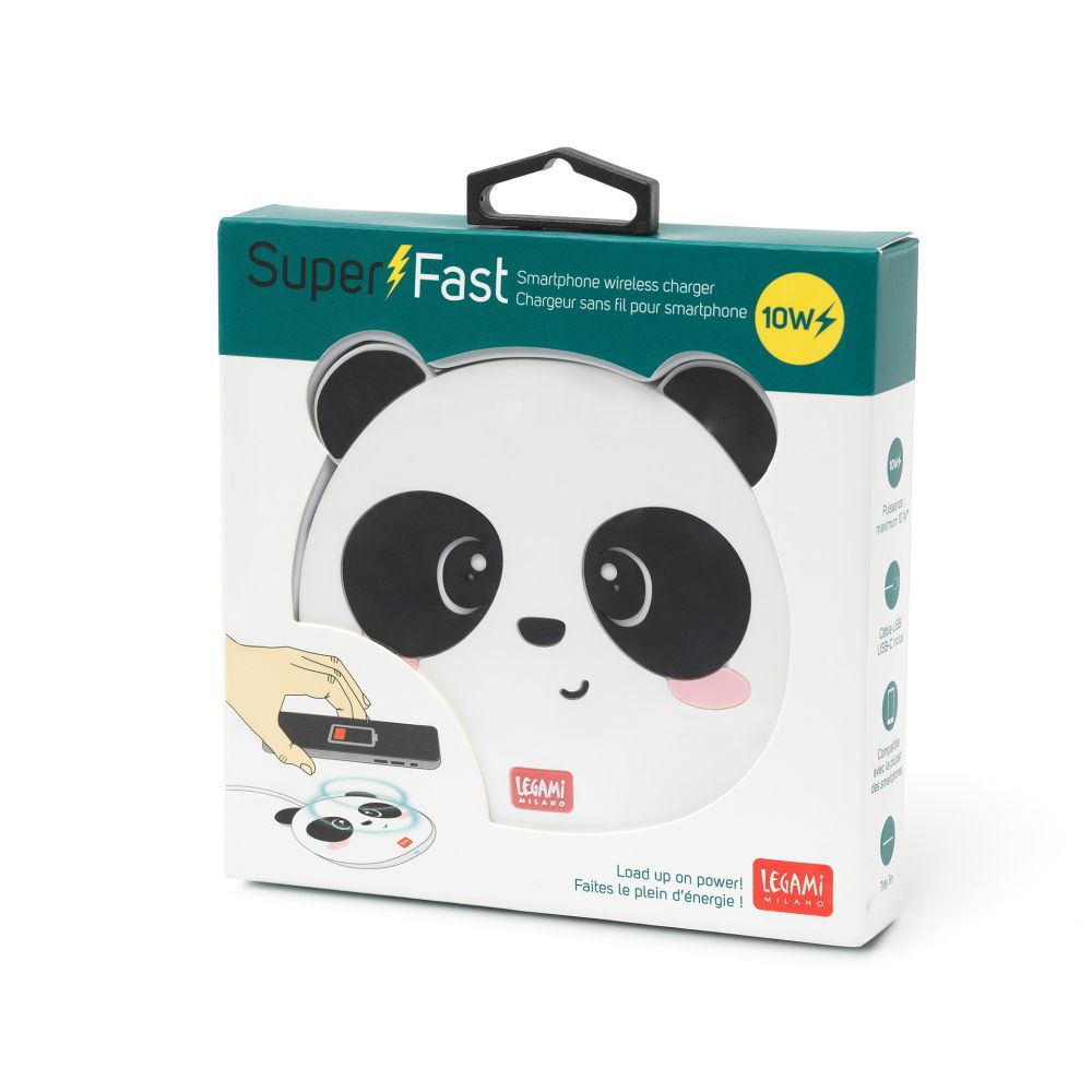 Superfast, trådlös laddare, Panda