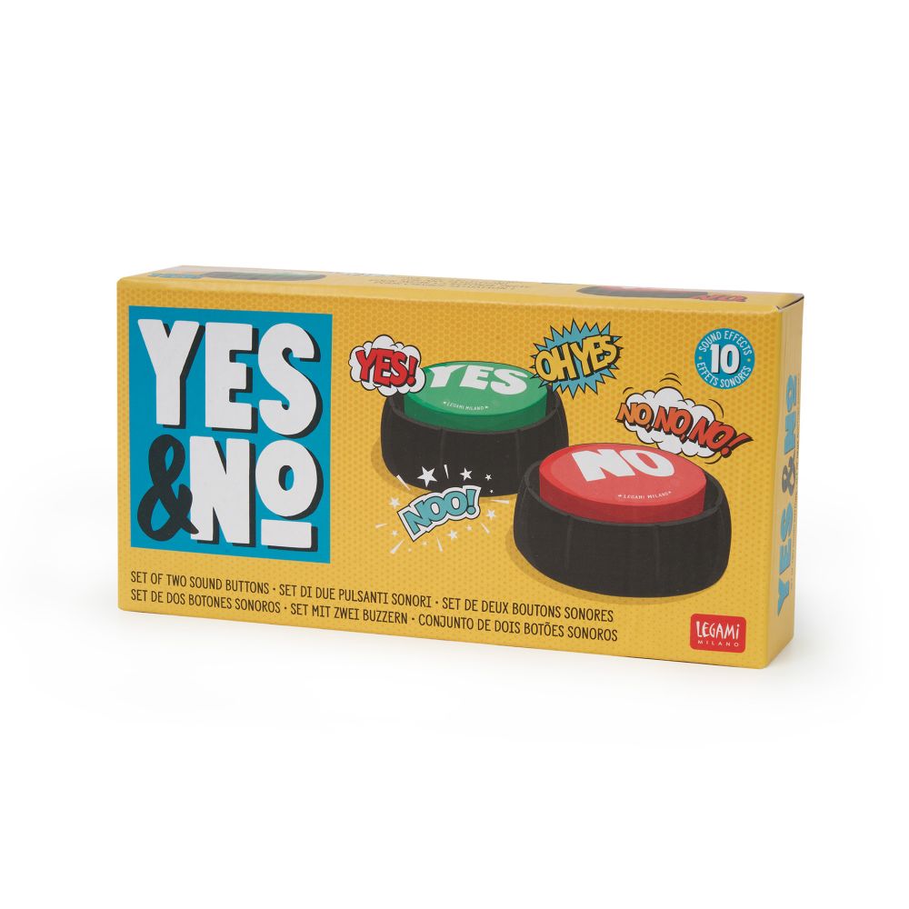 Yes & No, sæt med to lydknapper