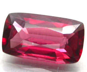 Piedra preciosa granate rodolita rara de lujo grande de 2,76 ct - 3