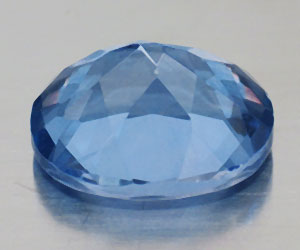 Piedra preciosa de fluorita azul natural rara de lujo de 4,35 ct - 2