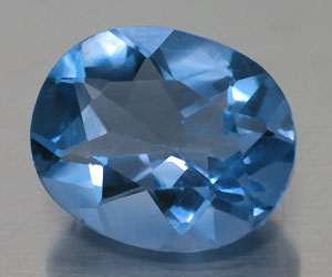 Piedra preciosa de fluorita azul natural rara de lujo de 4,35 ct - 3