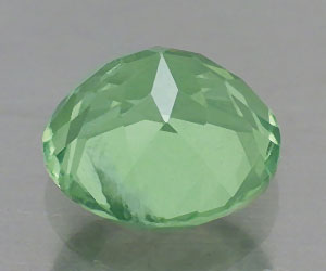 3,21 ct brillante hermosa fluorita verde natural redonda de 9,2 mm - 2