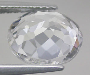 Piedra preciosa de goshenita natural de lujo de 2,20 ct con brillo superior - 2