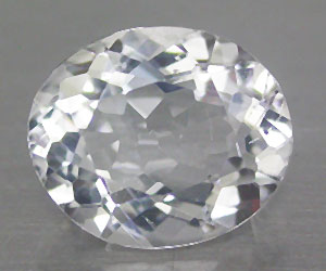 Piedra preciosa de goshenita natural de lujo de 2,20 ct con brillo superior