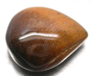 Piedra preciosa de cuarzo de ojo de tigre natural enorme y hermosa de 20,08 ct - 2
