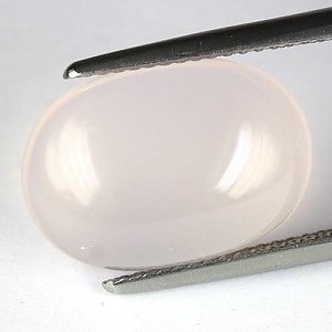 Hermosa piedra preciosa de cuarzo rosa grande de 8,59 quilates, perfecta para curar