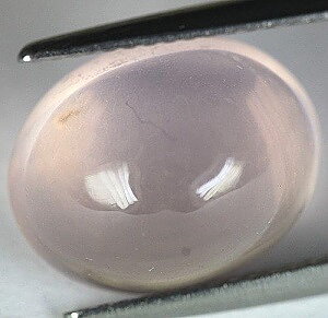 Piedra preciosa de cuarzo rosa muy hermosa de 5.83 ct perfecta para curar