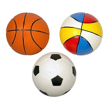 Duvo+ Hundleksak Latex Pipboll Ø13cm Svart/Vit Fotboll