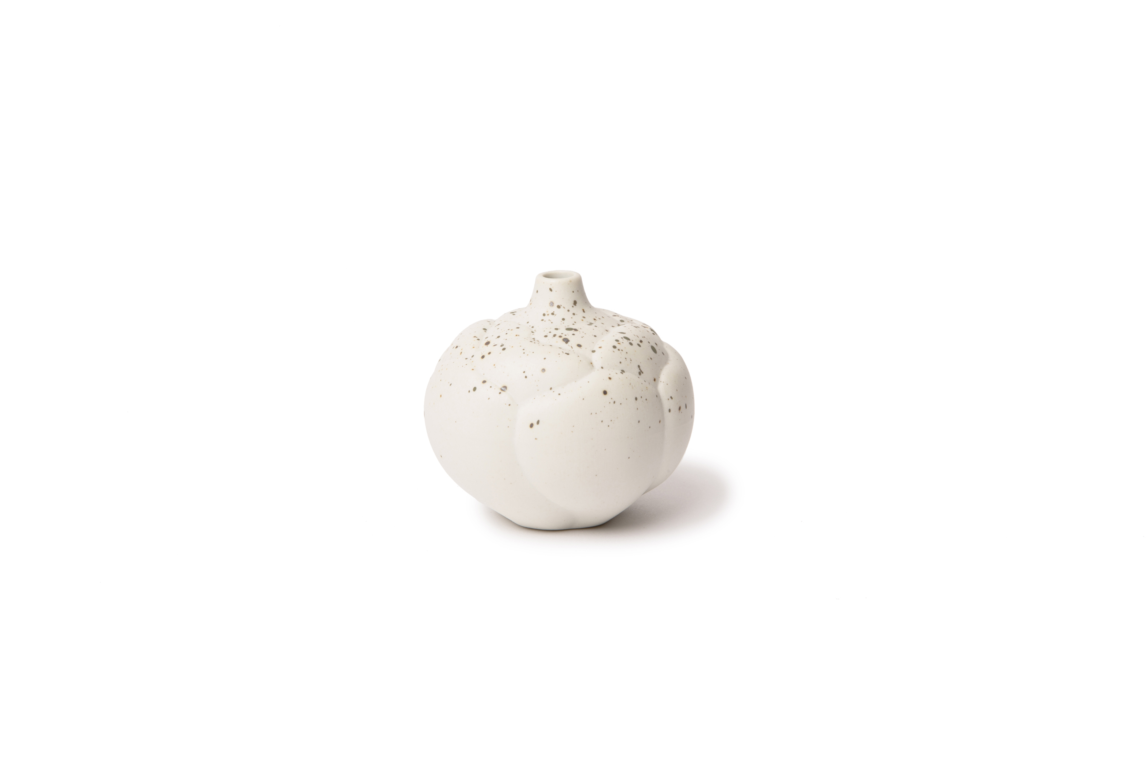 Vase FlowerBud Freckles Melange Matt