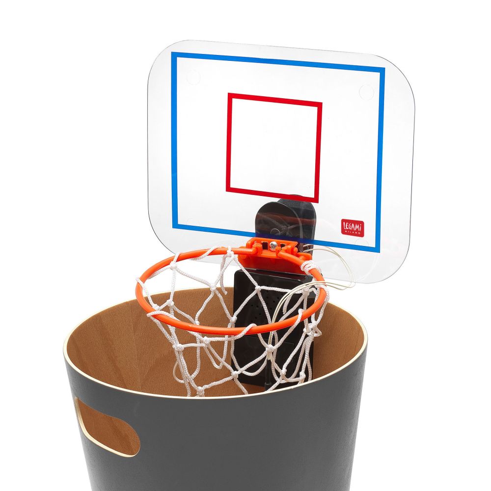 Magic shot, basketkorg för papperskorgen