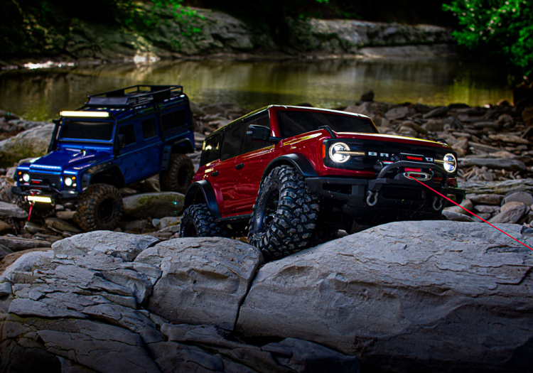 Traxxas 8855 Vinsch Set med Fjärrkontroll TRX-4/6 - 9