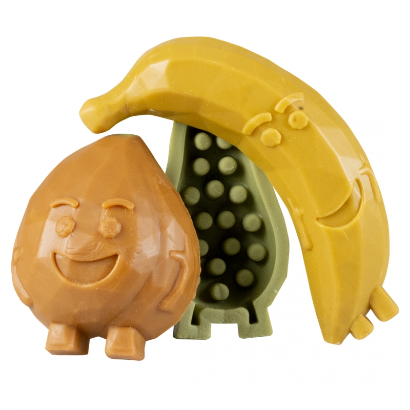 Garden Bites Fruity Friends Large 3-Pack 11cm   - 2