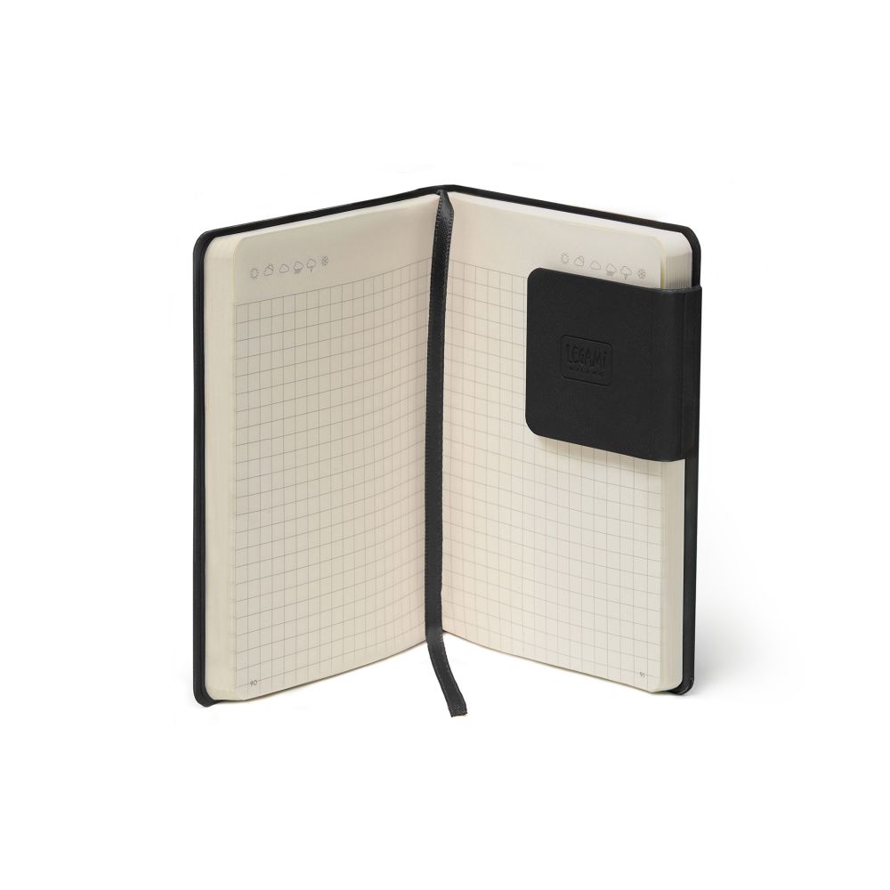 Anteckningsbok, My Notebook, Small, Rutad, Black (MYNOT0011) - 5