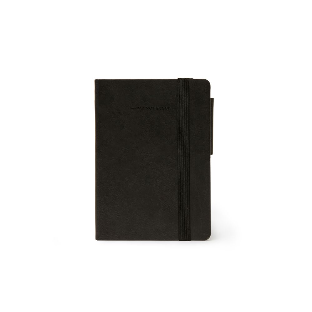 Anteckningsbok, My Notebook, Small, Rutad, Black (MYNOT0011)