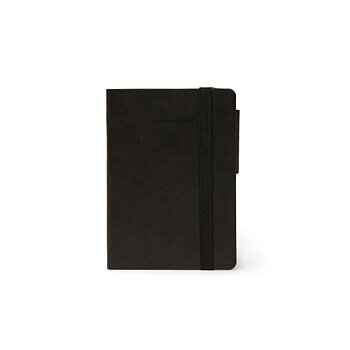 Anteckningsbok, My Notebook, Small, Rutad, Black (MYNOT0011)