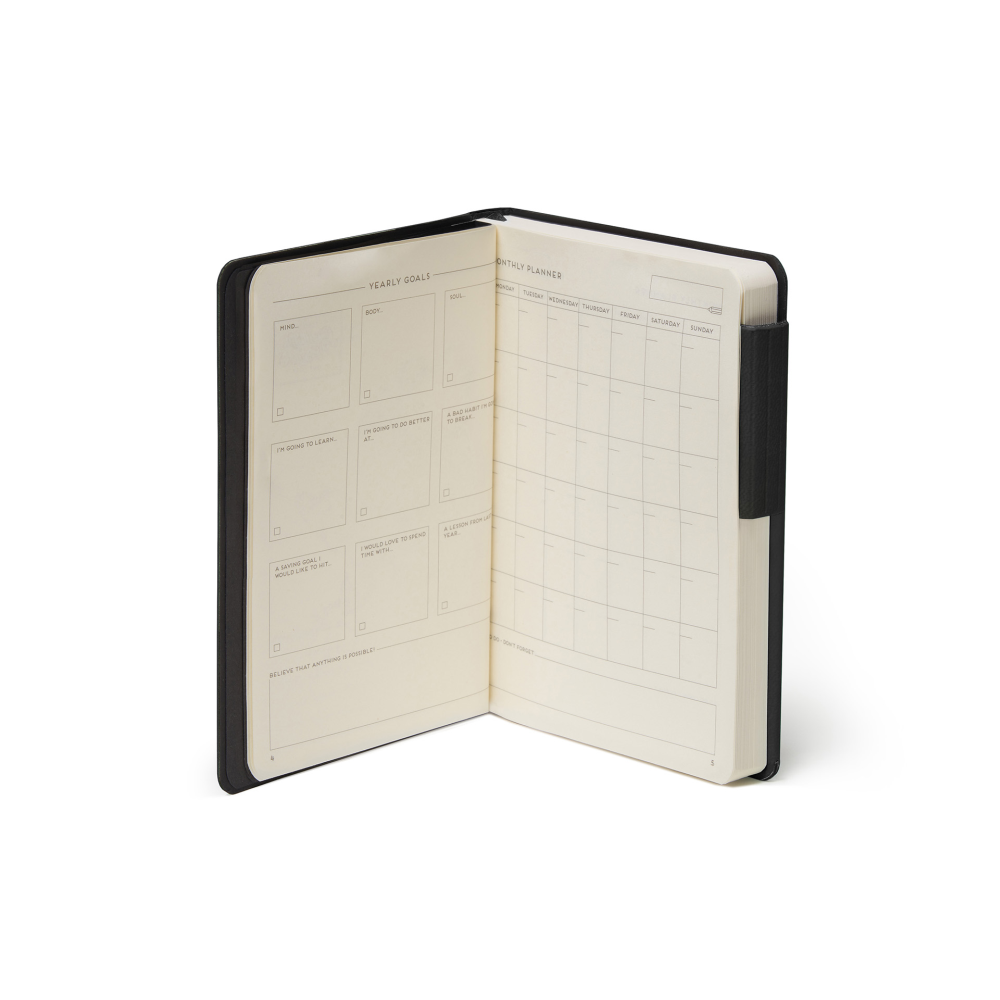 Anteckningsbok, My Notebook, Small, Rutad, Black (MYNOT0011) - 4