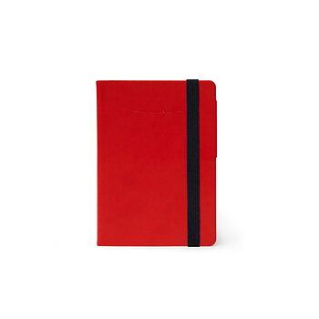 Anteckningsbok, My Notebook, Small, Rutad, Red (MYNOT0012)