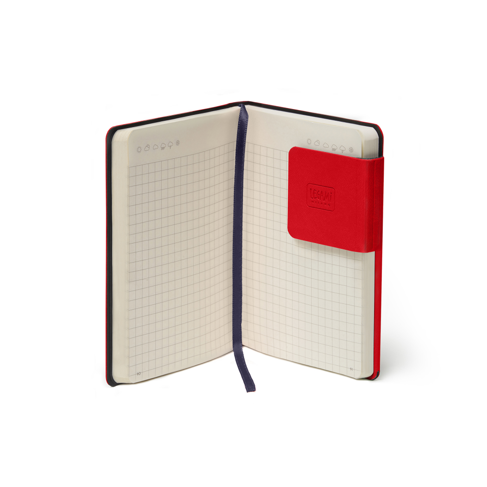 Anteckningsbok, My Notebook, Small, Rutad, Red (MYNOT0012) - 5