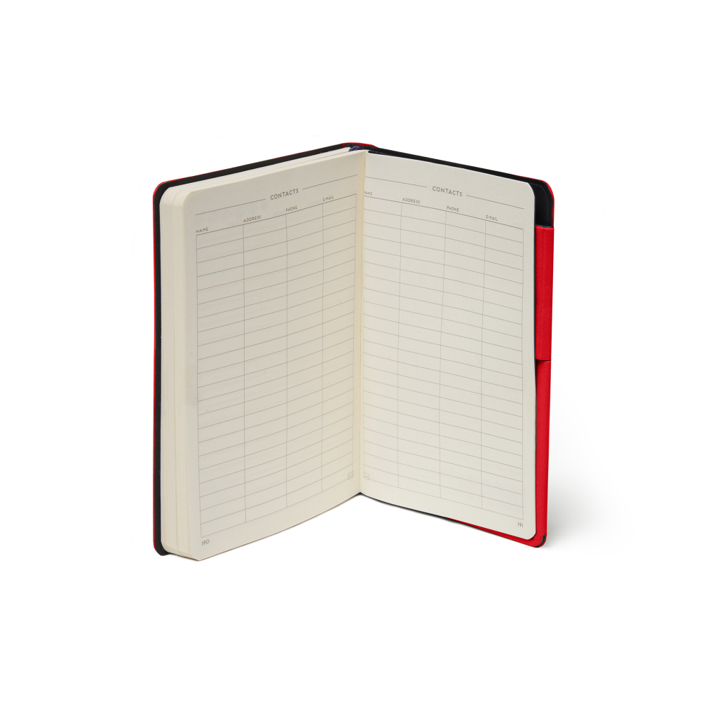 Anteckningsbok, My Notebook, Small, Rutad, Red (MYNOT0012) - 6
