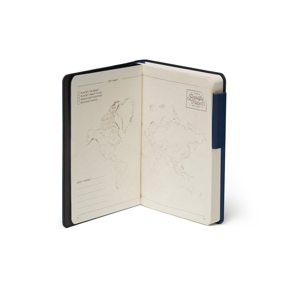 Anteckningsbok, My Notebook, Small, Rutad, Blue (MYNOT0013) - 4