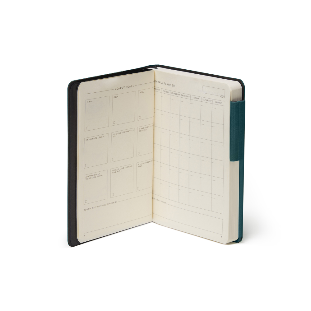 Notesbog, My Notebook, Small, Ternet, Petrol blue (MYNOT0014) - 4