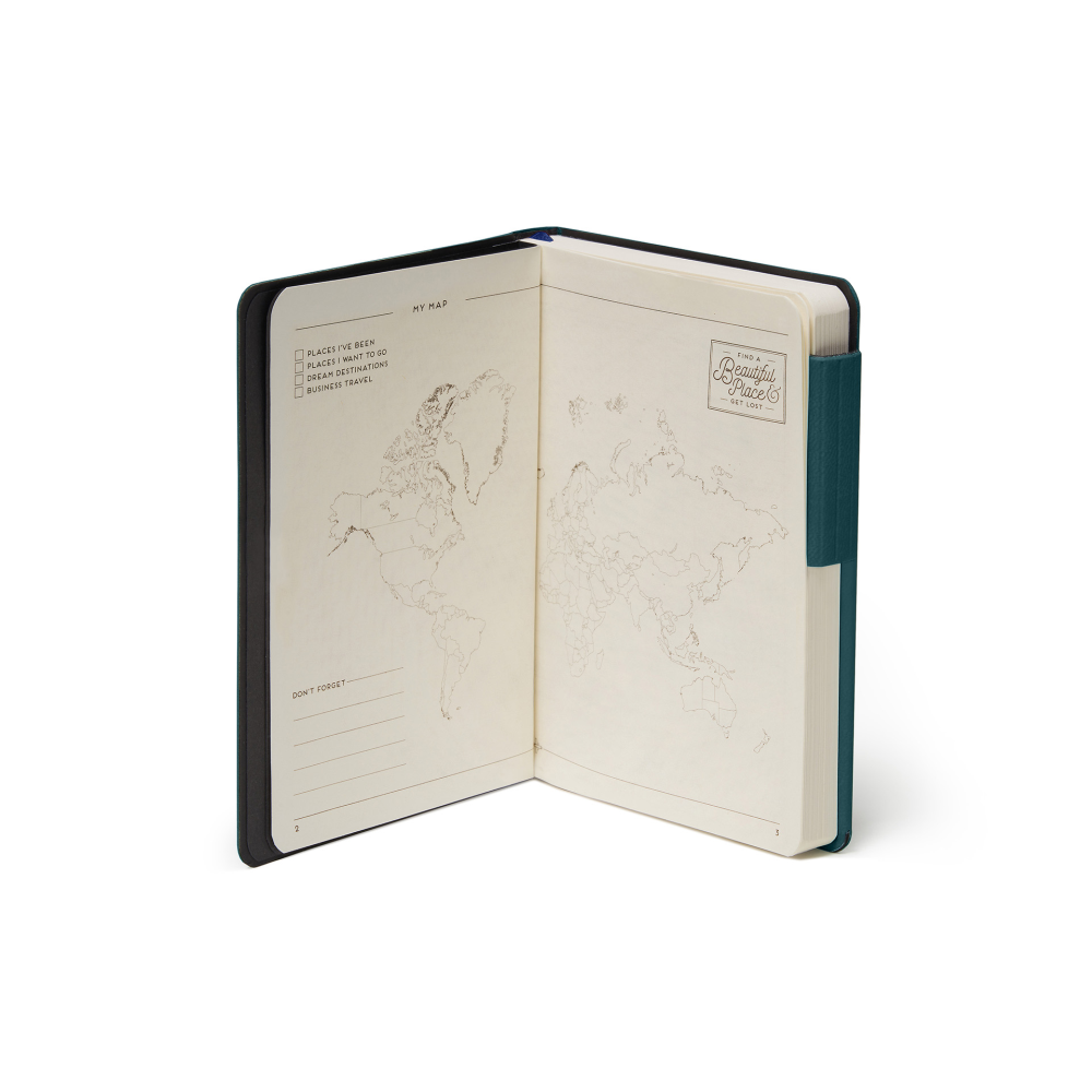 Notesbog, My Notebook, Small, Ternet, Petrol blue (MYNOT0014) - 3