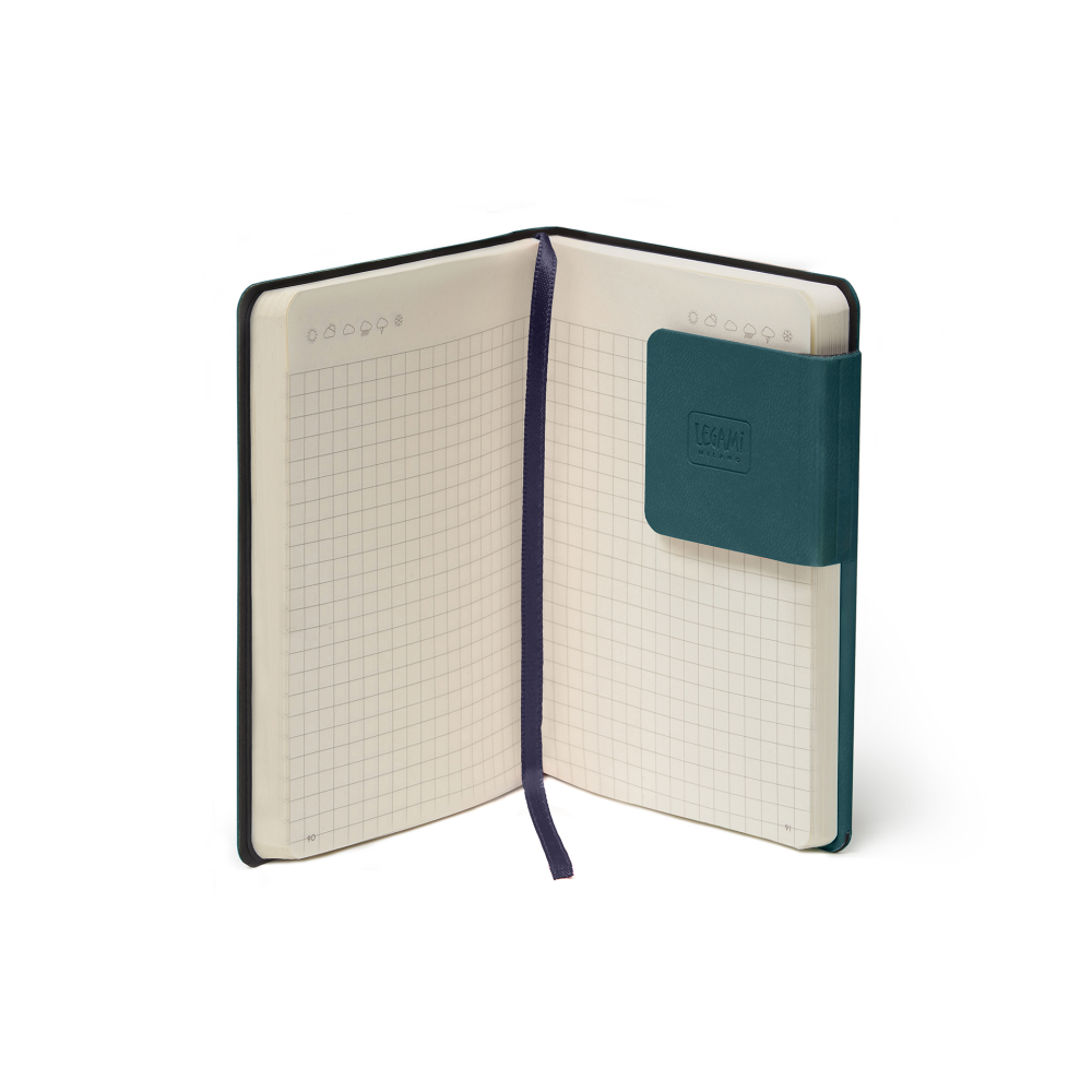 Notesbog, My Notebook, Small, Ternet, Petrol blue (MYNOT0014) - 5