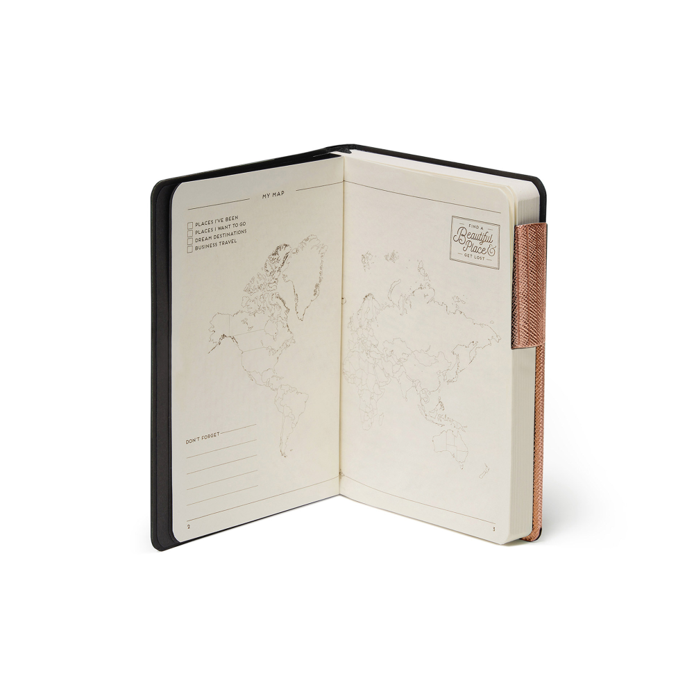 Anteckningsbok, My Notebook, Small, Rutad, Rose Gold (MYNOT0148) - 3