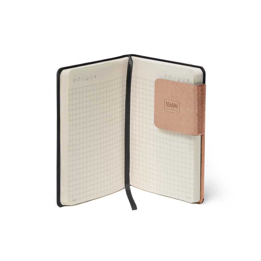 Anteckningsbok, My Notebook, Small, Rutad, Rose Gold (MYNOT0148) - 5